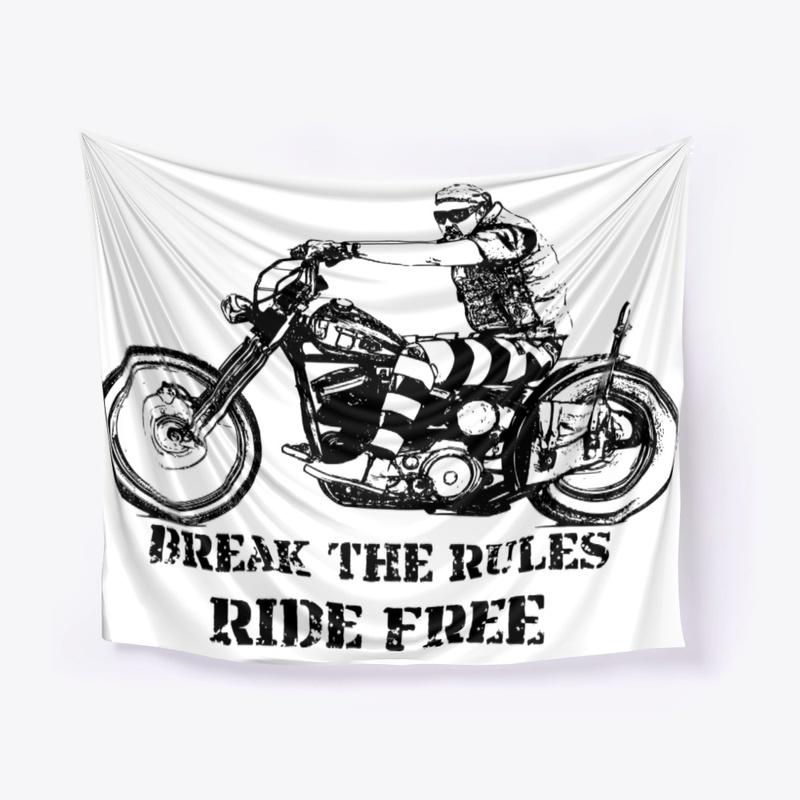 Bikers break the rules